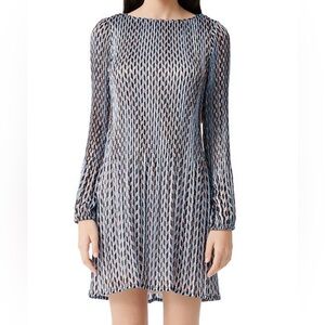Maje rockilane short pleaded dress